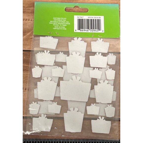 Creatology Holiday Foam Gift Box Stickers 34 Pc Embellishment Present 367987 - Picture 3 of 3